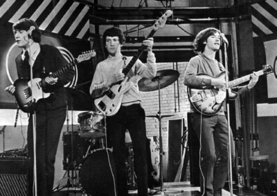 Frühe Aufnahme der Kinks auf der Bühne (Quelle: kinks.it.rit.edu)